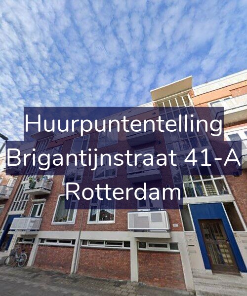 Foto gevel Huurpuntentelling voor Brigantijnstraat 41-A, Rotterdam