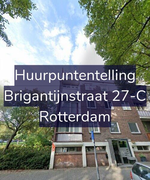 Foto gevel Huurpuntentelling voor Brigantijnstraat 27-C, Rotterdam