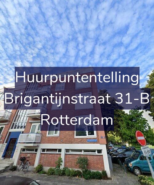 Foto gevel Huurpuntentelling voor Brigantijnstraat 31-B, Rotterdam
