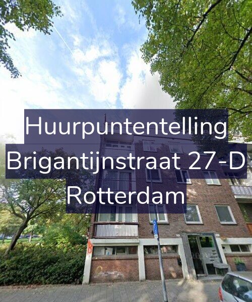 Foto gevel Huurpuntentelling voor Brigantijnstraat 27-D, Rotterdam