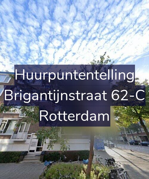 Foto gevel Huurpuntentelling voor Brigantijnstraat 62-C, Rotterdam