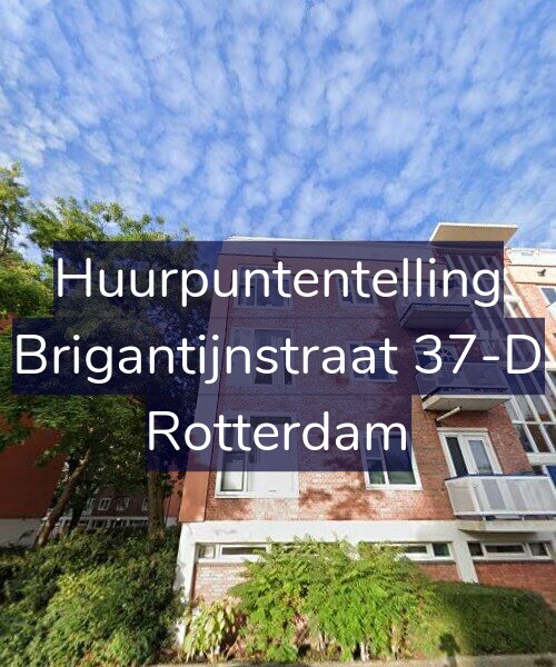 Foto gevel Huurpuntentelling voor Brigantijnstraat 37-D, Rotterdam