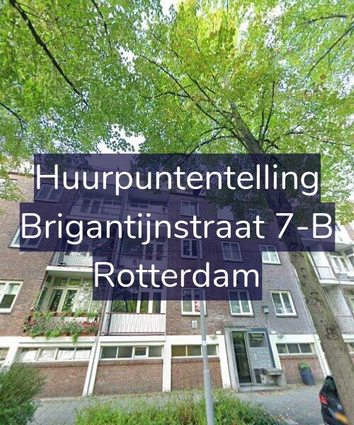 Foto gevel Huurpuntentelling voor Brigantijnstraat 7-B, Rotterdam