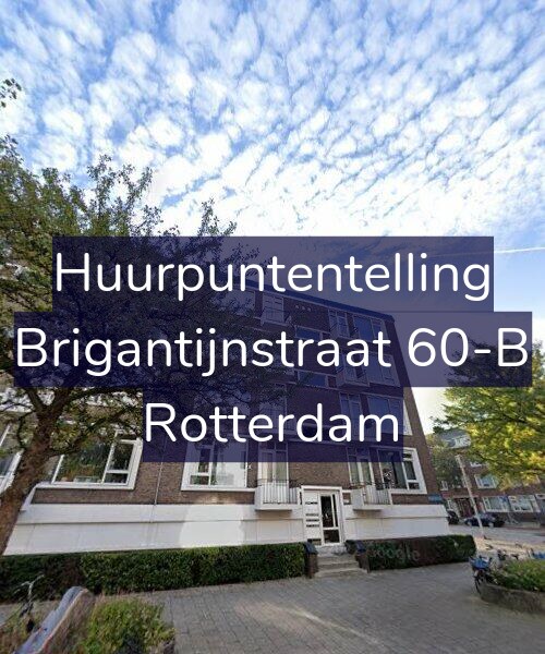 Foto gevel Huurpuntentelling voor Brigantijnstraat 60-B, Rotterdam