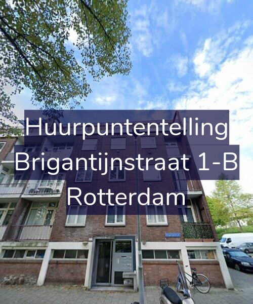 Foto gevel Huurpuntentelling voor Brigantijnstraat 1-B, Rotterdam