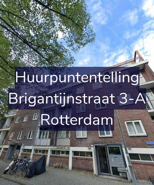 Foto gevel Huurpuntentelling voor Brigantijnstraat 3-A, Rotterdam