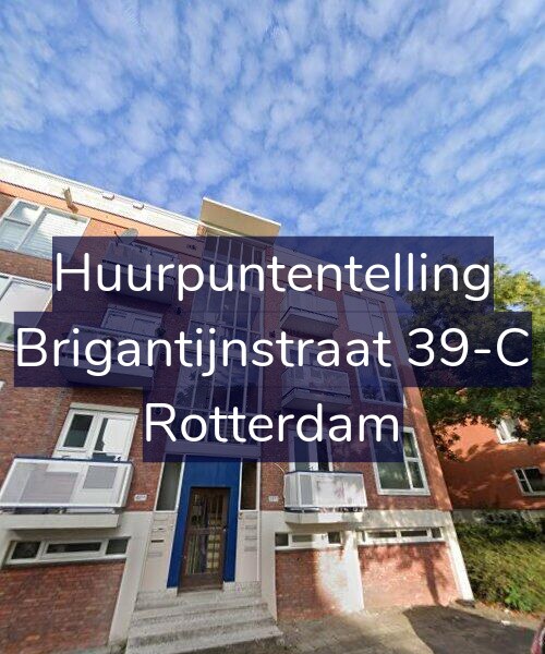 Foto gevel Huurpuntentelling voor Brigantijnstraat 39-C, Rotterdam