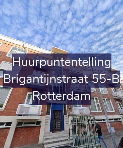 Foto gevel Huurpuntentelling voor Brigantijnstraat 55-B, Rotterdam