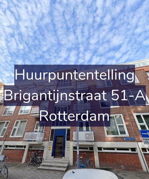 Foto gevel Huurpuntentelling voor Brigantijnstraat 51-A, Rotterdam