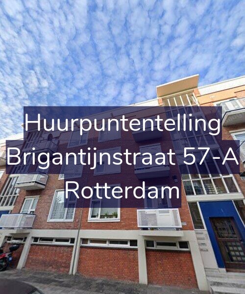Foto gevel Huurpuntentelling voor Brigantijnstraat 57-A, Rotterdam