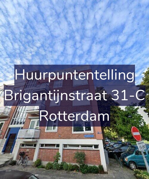 Foto gevel Huurpuntentelling voor Brigantijnstraat 31-C, Rotterdam
