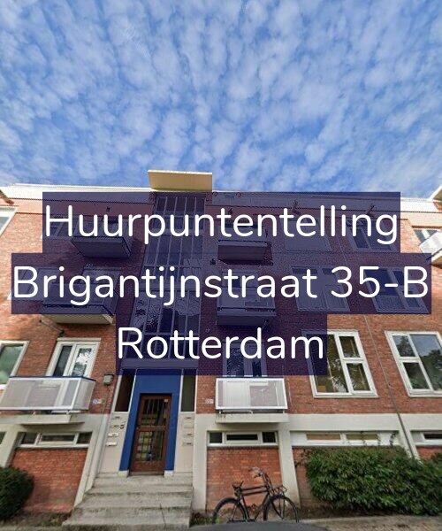 Foto gevel Huurpuntentelling voor Brigantijnstraat 35-B, Rotterdam