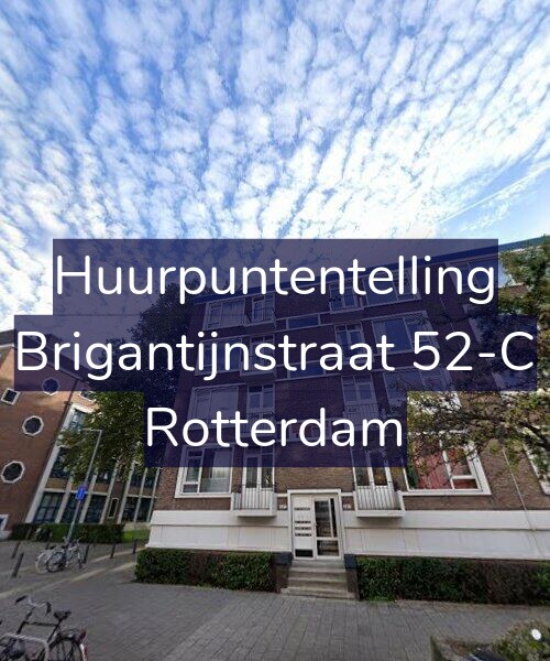 Foto gevel Huurpuntentelling voor Brigantijnstraat 52-C, Rotterdam