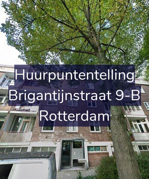 Foto gevel Huurpuntentelling voor Brigantijnstraat 9-B, Rotterdam