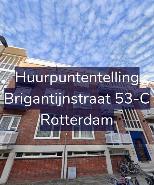 Foto gevel Huurpuntentelling voor Brigantijnstraat 53-C, Rotterdam
