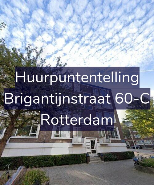 Foto gevel Huurpuntentelling voor Brigantijnstraat 60-C, Rotterdam