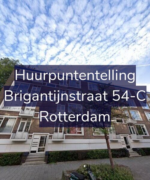 Foto gevel Huurpuntentelling voor Brigantijnstraat 54-C, Rotterdam