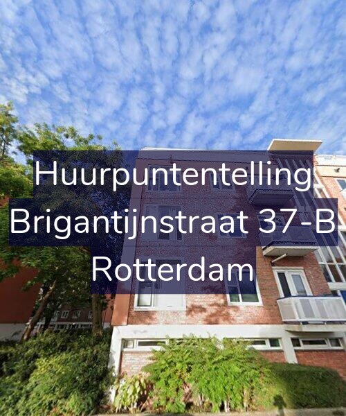 Foto gevel Huurpuntentelling voor Brigantijnstraat 37-B, Rotterdam