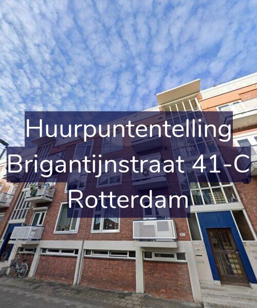 Foto gevel Huurpuntentelling voor Brigantijnstraat 41-C, Rotterdam