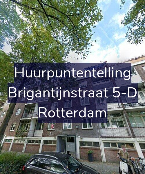 Foto gevel Huurpuntentelling voor Brigantijnstraat 5-D, Rotterdam