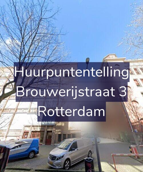Foto gevel Huurpuntentelling voor Brouwerijstraat 3, Rotterdam