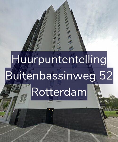 Foto gevel Huurpuntentelling voor Buitenbassinweg 52, Rotterdam