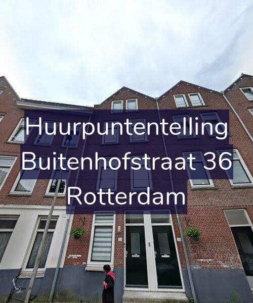 Foto gevel Huurpuntentelling voor Buitenhofstraat 36, Rotterdam