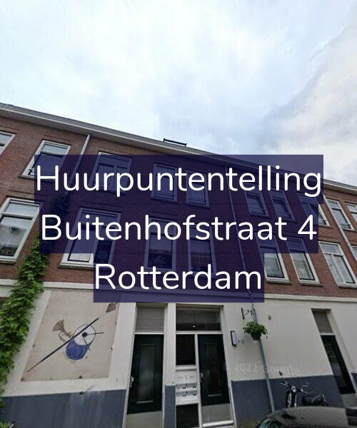 Foto gevel Huurpuntentelling voor Buitenhofstraat 4, Rotterdam