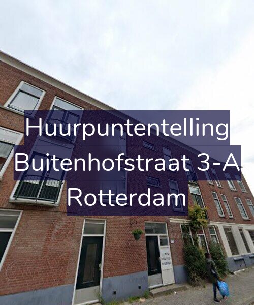 Foto gevel Huurpuntentelling voor Buitenhofstraat 3-A, Rotterdam