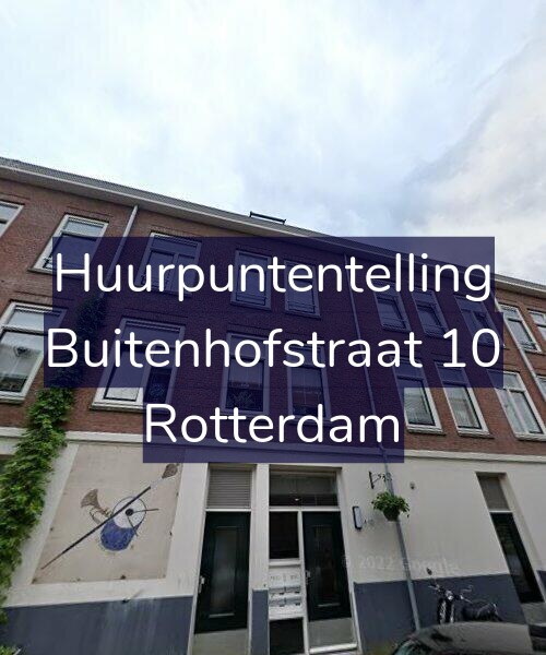 Foto gevel Huurpuntentelling voor Buitenhofstraat 10, Rotterdam