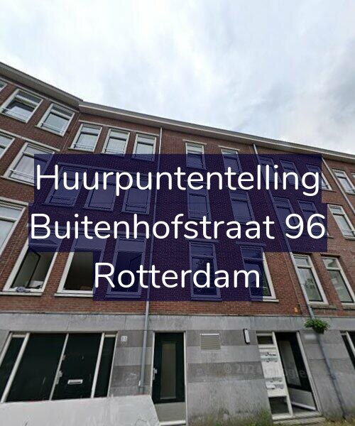 Foto gevel Huurpuntentelling voor Buitenhofstraat 96, Rotterdam