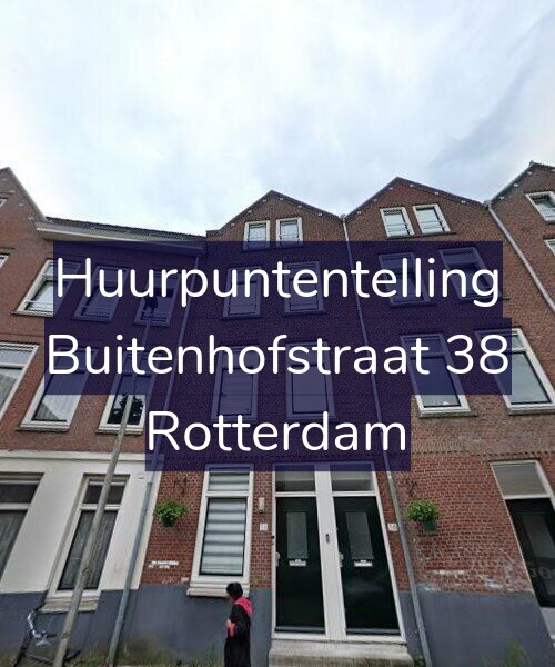 Foto gevel Huurpuntentelling voor Buitenhofstraat 38, Rotterdam