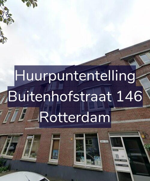 Foto gevel Huurpuntentelling voor Buitenhofstraat 146, Rotterdam
