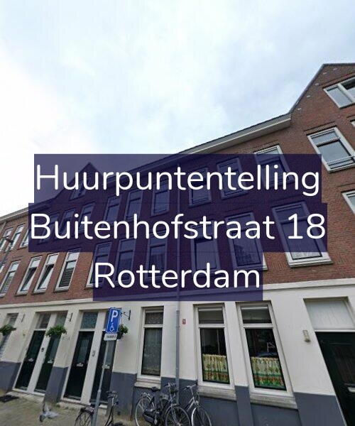 Foto gevel Huurpuntentelling voor Buitenhofstraat 18, Rotterdam