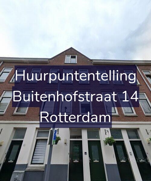 Foto gevel Huurpuntentelling voor Buitenhofstraat 14, Rotterdam