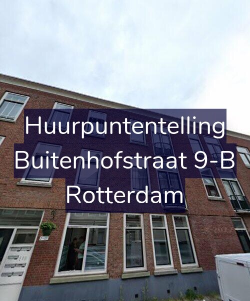 Foto gevel Huurpuntentelling voor Buitenhofstraat 9-B, Rotterdam