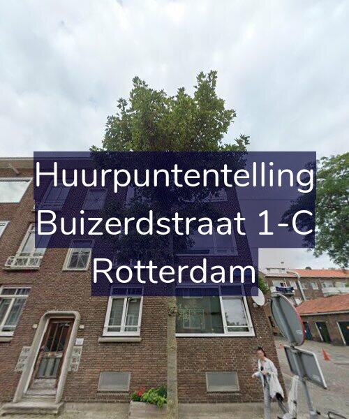 Foto gevel Huurpuntentelling voor Buizerdstraat 1-C, Rotterdam