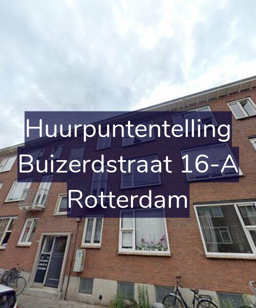 Foto gevel Huurpuntentelling voor Buizerdstraat 16-A, Rotterdam