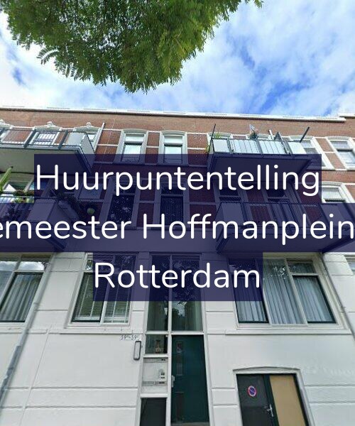Foto gevel Huurpuntentelling voor Burgemeester Hoffmanplein 57-B, Rotterdam