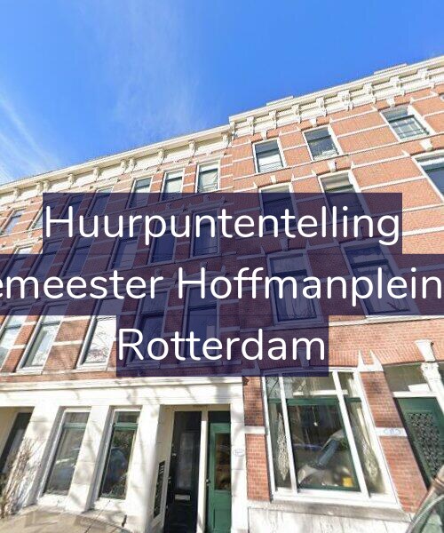 Foto gevel Huurpuntentelling voor Burgemeester Hoffmanplein 19-A, Rotterdam