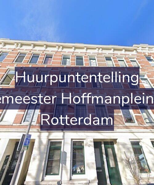 Foto gevel Huurpuntentelling voor Burgemeester Hoffmanplein 25-D, Rotterdam
