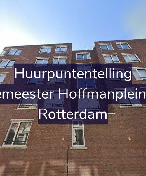 Foto gevel Huurpuntentelling voor Burgemeester Hoffmanplein 34-C, Rotterdam