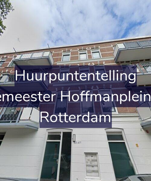 Foto gevel Huurpuntentelling voor Burgemeester Hoffmanplein 85-C, Rotterdam