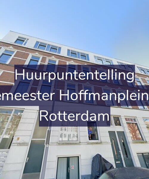Foto gevel Huurpuntentelling voor Burgemeester Hoffmanplein 52-A, Rotterdam