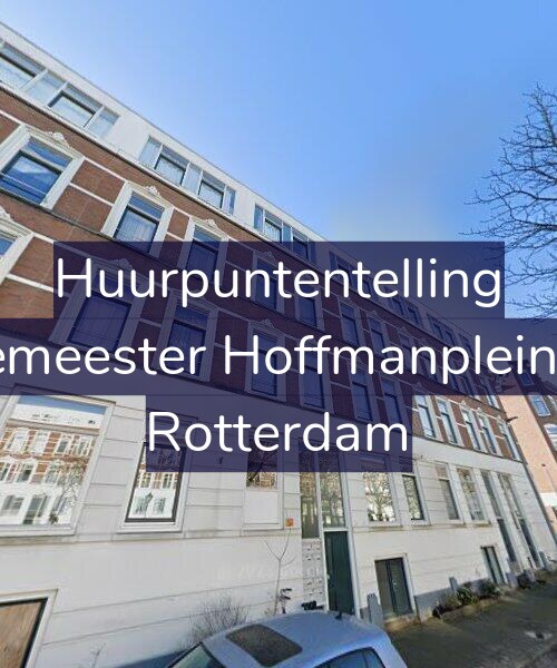 Foto gevel Huurpuntentelling voor Burgemeester Hoffmanplein 56-B, Rotterdam