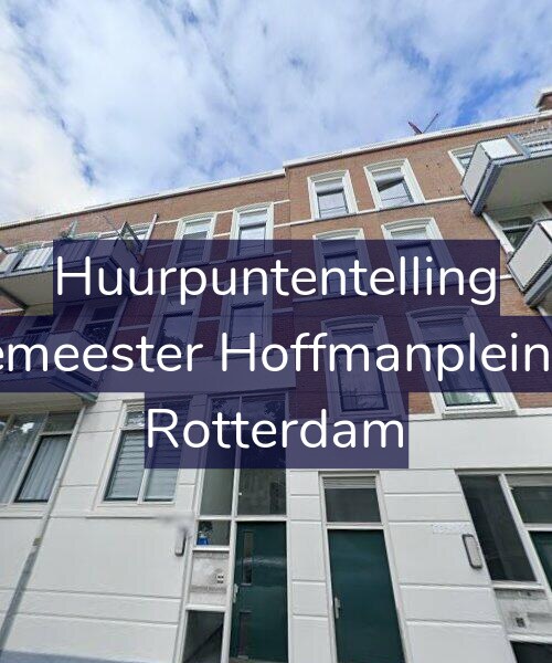 Foto gevel Huurpuntentelling voor Burgemeester Hoffmanplein 55-A, Rotterdam