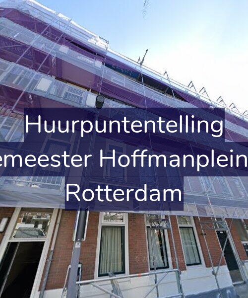 Foto gevel Huurpuntentelling voor Burgemeester Hoffmanplein 68-C, Rotterdam