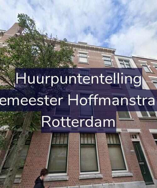 Foto gevel Huurpuntentelling voor Burgemeester Hoffmanstraat 47, Rotterdam