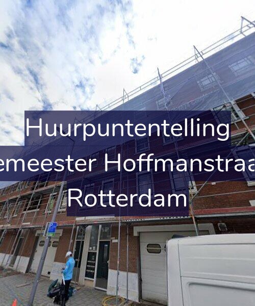 Foto gevel Huurpuntentelling voor Burgemeester Hoffmanstraat 6-C, Rotterdam