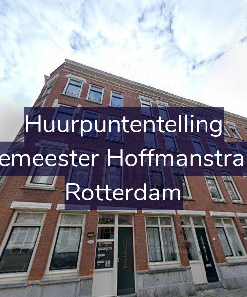 Foto gevel Huurpuntentelling voor Burgemeester Hoffmanstraat 20, Rotterdam